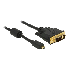 HDMI cable Micro-D male > DVI 24+1 male 1 m 83585