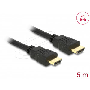 This High Speed HDMI with Ethernet cable by Delock complies with the latest HDMI standard and combines fast data transfer as well as audio-/ video- and Ethernet connection. Thus you can connect e.g. your PC or o DVD / Blu-ray drive to a monitor or TV. The