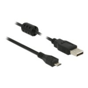 Cable USB 2.0 Type-A male > USB 2.0 Micro-B male 1.0 m, black 84901