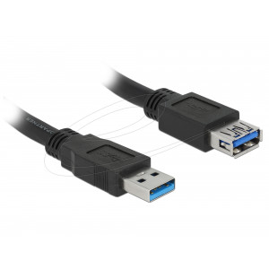 This USB cable by Delock enables the extension of a USB 5 Gbps connection. 85057