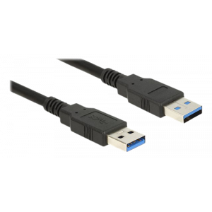 Cable USB 3.0 Type-A male > USB 3.0 Type-A male 3.0 m black 85063