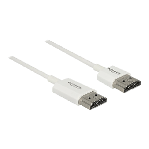 Cable High Speed HDMI with Ethernet - HDMI-A male > HDMI-A male 3D 4K 3 m Active Slim 85138