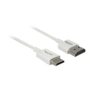 Cable High Speed HDMI with Ethernet - HDMI-A male > HDMI Mini-C male 3D 4K 2 m Slim 85144