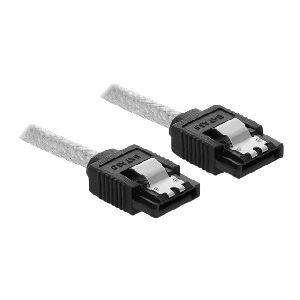 SATA 6 Gb/s Cable 20 cm transparent 85340