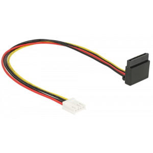 Strömkabel Floppy 3.5" 4-pin - SATA 15-pin ho-ho