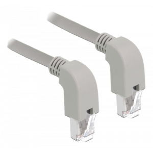 Nätverkskabel RJ45 Cat. 5e SF/UTP neråtvinklad / neråtvinklad 2 m 85860
