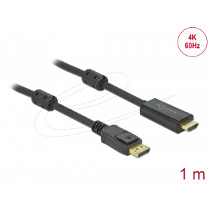 Active DisplayPort 1.2 to HDMI Cable 4K 60 Hz 1 m 85955