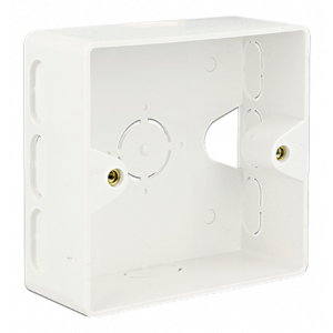 BackBox för Keystone-vägguttag, vit 86128