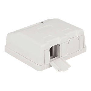 Keystone Surface Mounted Box 2 Port with dust cover 86236