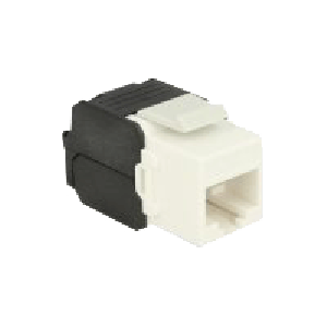 Keystone Module RJ45 jack > LSA Cat.6A UTP white 86266