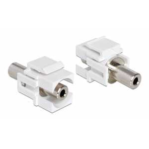 Keystonemodul, 3,5mm minitele hona - 3,5mm minitele hona, vit 86322