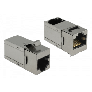 Keystone-modul RJ45-kontakt > RJ45-kontakt Cat. 6 90° 86371
