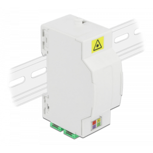 Optisk fiberanslutningslåda för DIN-skena 4 x SC Simplex eller LC Duplex 86543