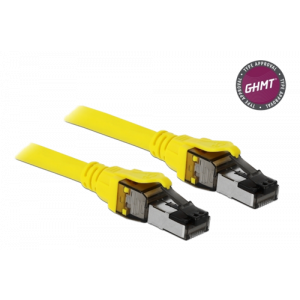 Kabel RJ45 Cat. 8. 1 S/FTP Smal 3m, gul 86583