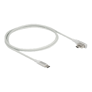 Magnetic Thunderbolt 3 USB-C Cable 4K 60 Hz male to male angled 1.20 m 86703