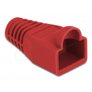 Strain relief for RJ45 plug red 20 pieces 86725