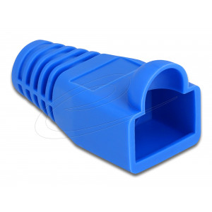 Strain relief for RJ45 plug blue 20 pieces 86728