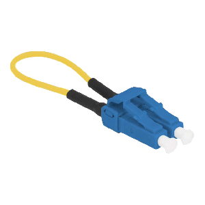 Optical Fiber loopback Adapter LC / UPC singlemode, blue 86924