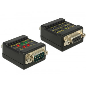 RS-232 Tester DB9 female > DB9 male 87713