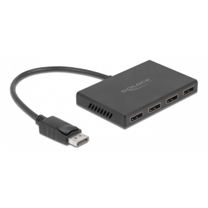 DisplayPort 1.4 Splitter 1 x DisplayPort in to 4 x DisplayPort out 87794
