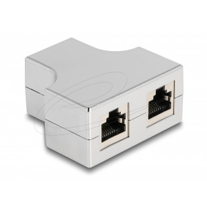 RJ45 Splitter 1 x RJ45 jack to 2 x RJ45 jack Cat.5e STP 87860