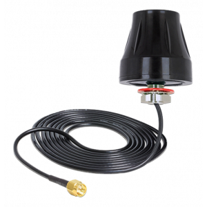 LTE-antenn SMA 2 dBi 3 m RG-174 rundstrålande svart utomhus, svart 88749
