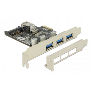 PCI Express-kort > 3 x extern + 1 x intern USB 3. 0 Typ-A hona 89301