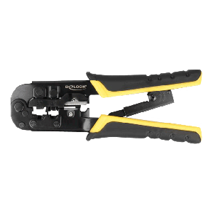Universal Crimping Tool with wire stripper for 8P (RJ45), 6P (RJ12/11) or 4P plugs 90505