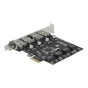 PCI Express x1 Card to 4 x external USB Type-A female SuperSpee 90509