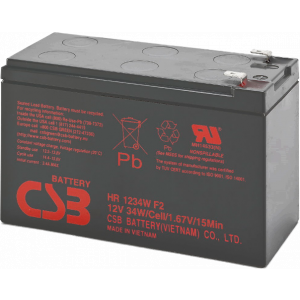 Battery CSB HR 1234W F2 12V / 9Ah 91010032