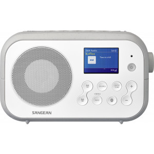 DPR-42BT white-grey DAB+ / FM-RDS Portable bluetooth Receiver A500424