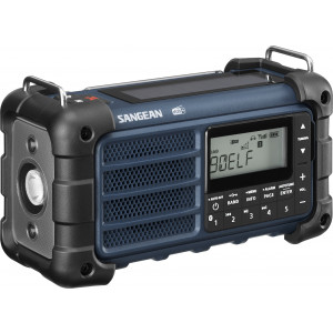 MMR-99 DAB+ Ocean Blue DAB+/FM-RDS/Bluetooth Handcrank + Solar Radio A500480