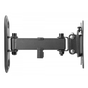 OFFICE Fullt-artikulerande väggfäste, tiltbar, svängbar, 13"-27", 25kg, svart ARM-0250