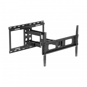 OFFICE Heavy-Duty Full Motion TV-väggfäste 37–86", upp till 80 kg – svart