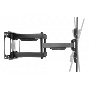 OFFICE 3-ledat väggfäste, Heavy-Duty, full-motion, 37-75", VESA, svart ARM-0260