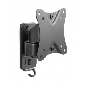 Slimmat väggfäste, 13-27", tilta, sväng, nivåjustera, VESA, svart ARM-0371