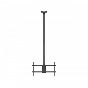 Single Screen Heavy-Duty TV Ceiling Mount (Long)For most 37"-86" TVsMaximize viewing flexibility with this full-motion TV ceiling mount, providing exceptional versatility and universal compatibility. Easy assembly, heavy-duty construction, and flexible ad