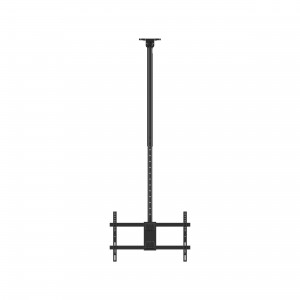 Back-to-Back Dual Screen Heavy-Duty TV Ceiling Mount (Long)For most 37"-86" TVsDescription: Maximize viewing flexibility with this full-motion TV ceiling mount, providing exceptional versatility and universal compatibility. Easy assembly, heavy-duty const
