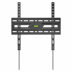 Sesigned for modern aesthetics and maximum functionality, this wall mount provides a sleek and sturdy solution for securely mounting large-screen TVs to the wall. The slim design aligns the TV seamlessly to the wall. Simple construction makes installation