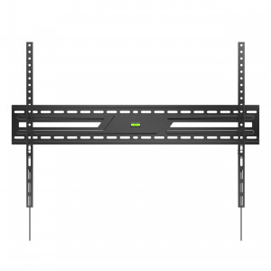 Designed for modern aesthetics and maximum functionality, this wall mount provides a sleek and sturdy solution for securely mounting large-screen TVs to the wall. The ultra-slim design aligns the TV seamlessly to the wall. Automatic spring lock helps TV m