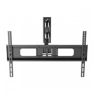 With its sturdy construction, this Full Motion TV Wall Mount supports a wide range of TV sizes from 37" up to 86" and weights up to 50 kg, and provides a secure and stable hold. The mount's full-motion capabilities, including tilt, swivel and extend, prov