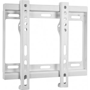 Väggfäste för TV/skärm, 23-42", max 40 kg, VESA 75x75 till 200x200mm, vit ARM-519