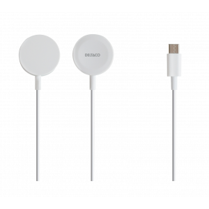 Apple Watch-laddare, USB-C, 1 m fast kabel. AWC-101