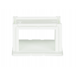 Assembly piece for Wall box - long, 2 pcs., White B333-2PK