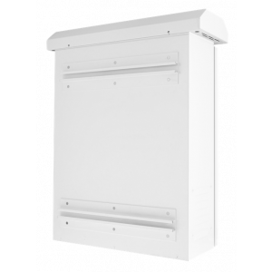 Lockable wall cabinet, 350x140x450mm, IP55, white CB-3545