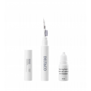 Rengörings-kit för hörlurar, öronsnäckor och headsets, vit CLP-100
