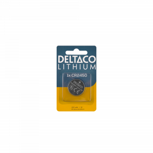 Our CR2450 3V button cell delivers longer-lasting performance, ensuring your devices stay powered when it matters most. Upgrade to the ultimate solution today. CR2450-1B