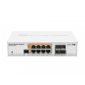 CRS112-8P-4S-IN with POE-out L5 no PSU incl. CRS112-8P-4S-IN