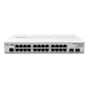 CRS326-24G-2S+IN Cloud Router Switch med RouterOS L5 CRS326-24G-2S+IN