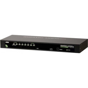 KVM-switch, 1 konsol styr 8 datorer, OSD, 19", USB CS1308-AT-G